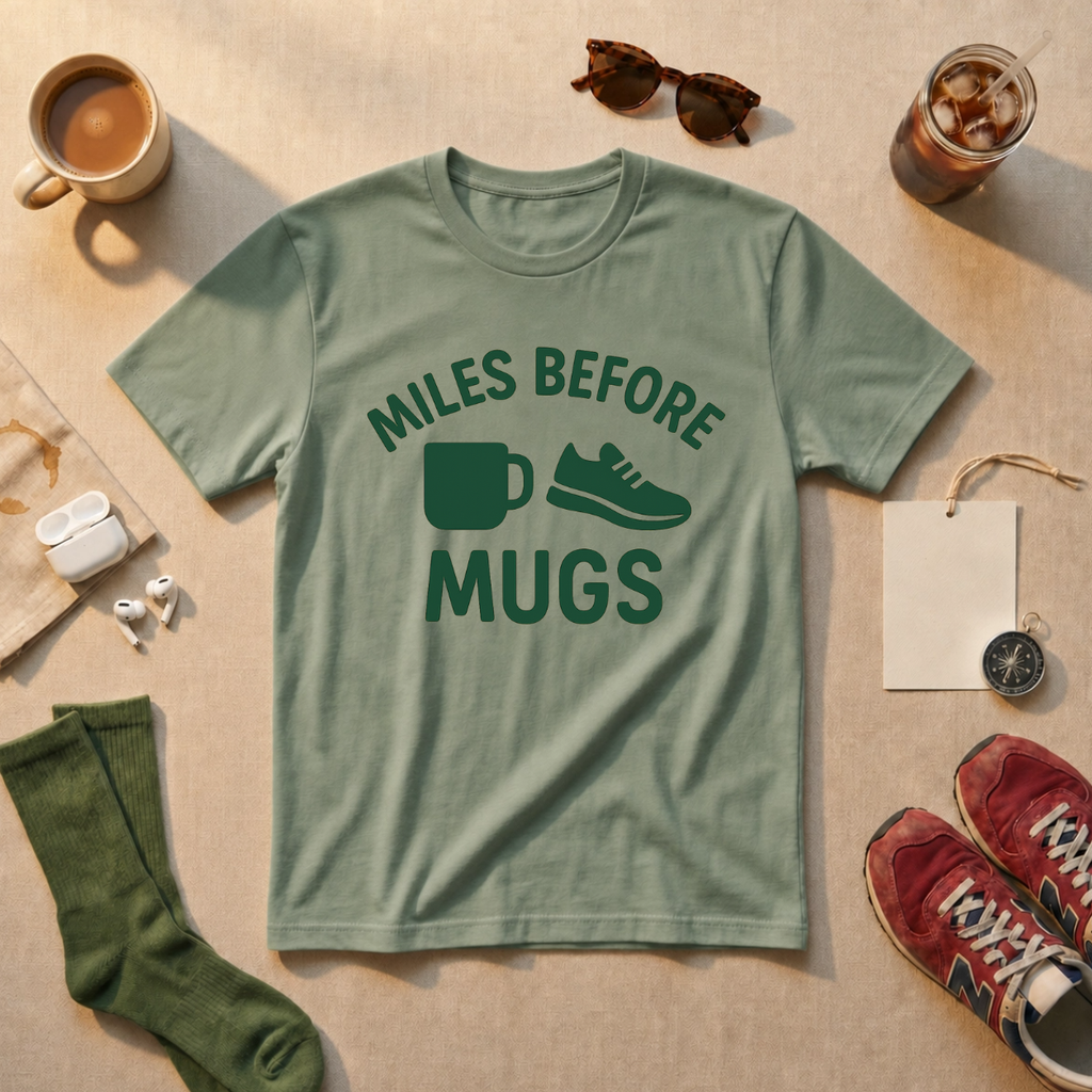 Miles Before Mugs T-Shirt - view 1