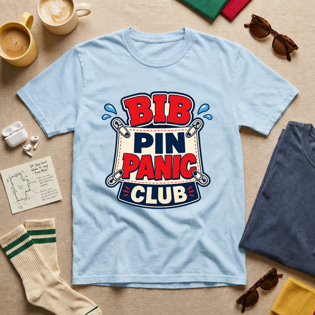 Bib Pin Panic Club
