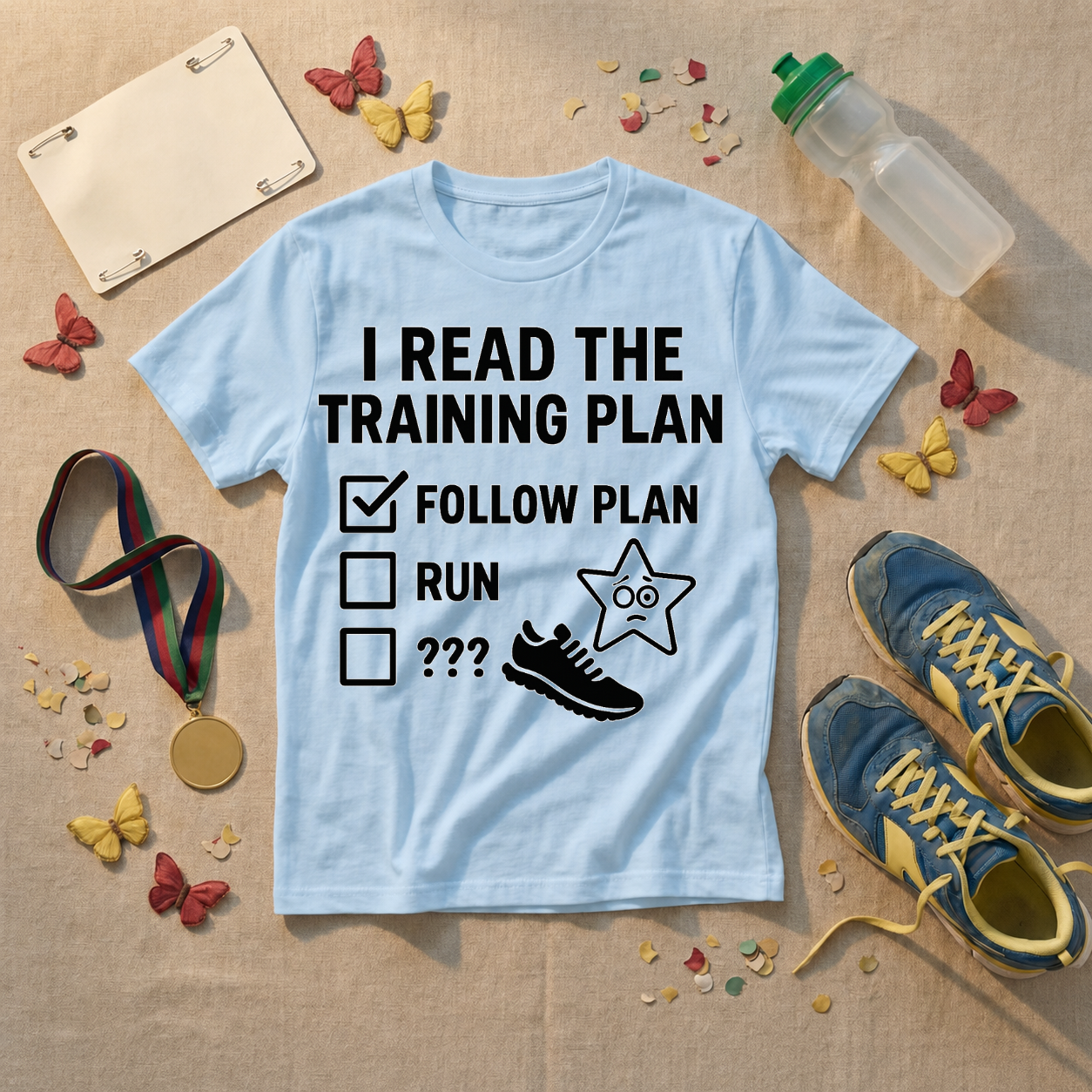 I Read The Training Plan T-Shirt - view 3