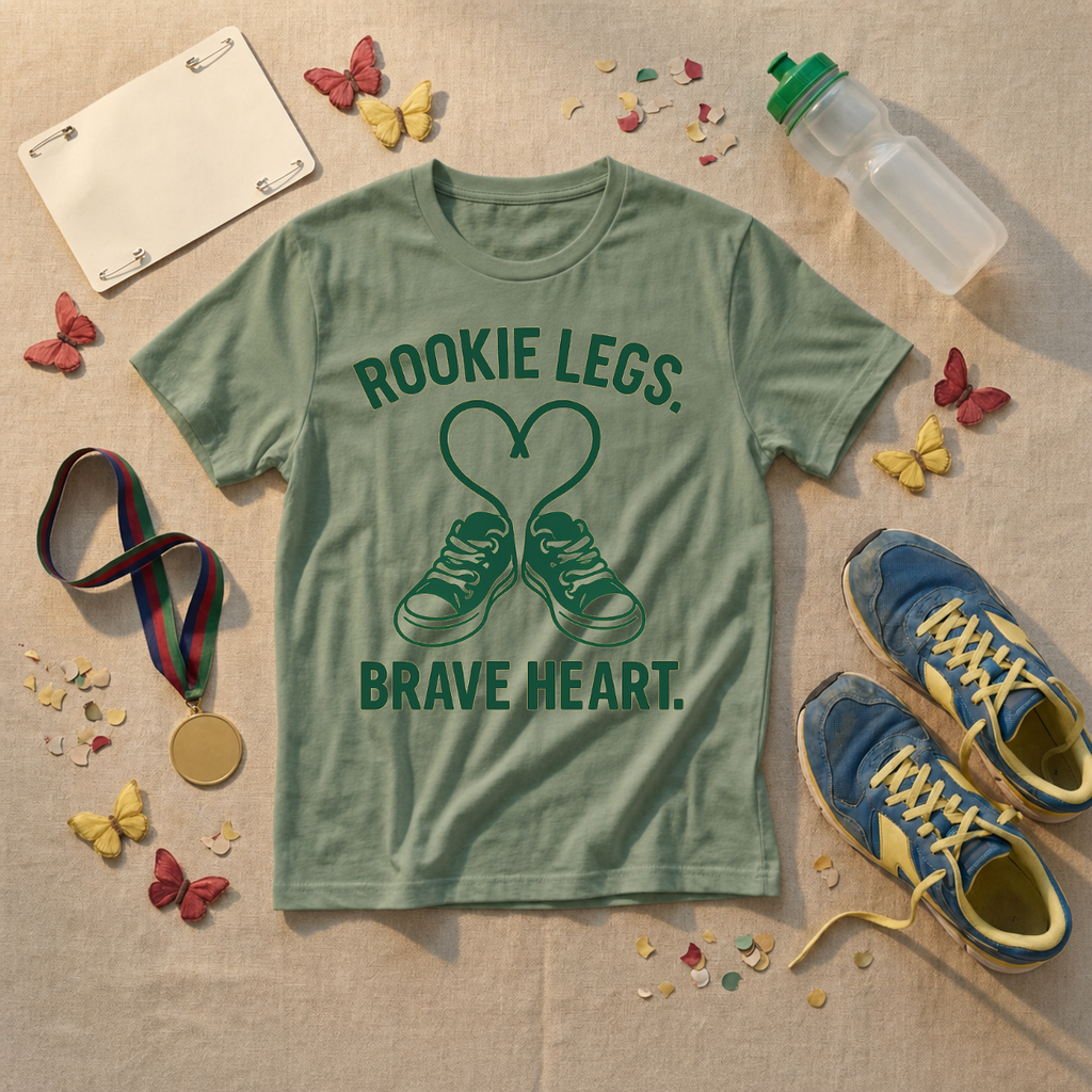 Rookie Legs Brave Heart T-Shirt - view 1