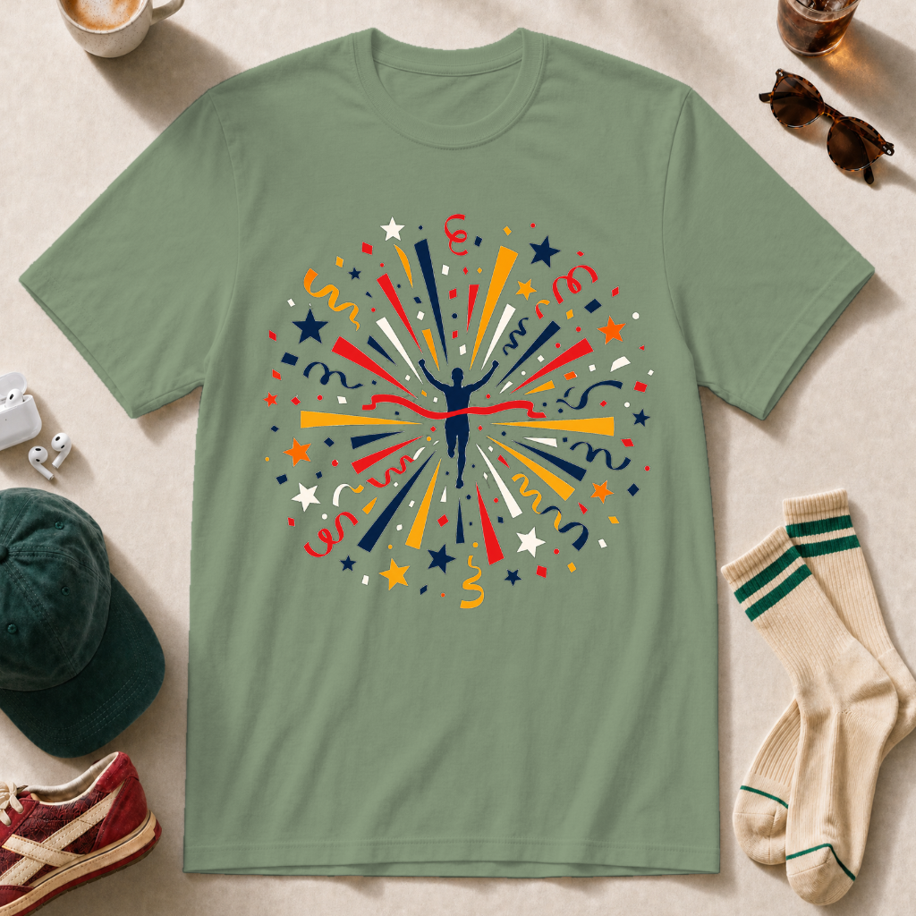 Finish Line Confetti T-Shirt