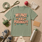 My Pace Has Personality - White