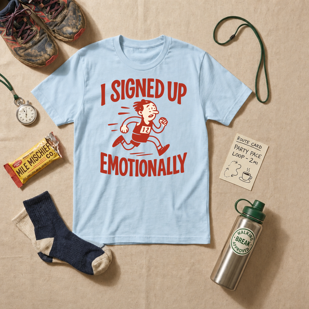 I Signed Up Emotionally T-Shirt