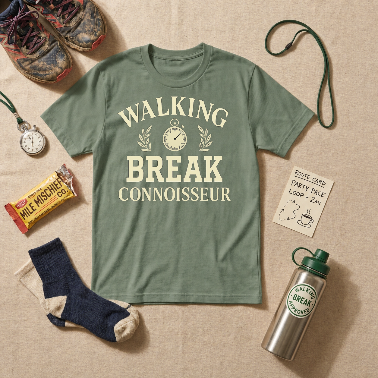 Walking Break Connoisseur T-Shirt
