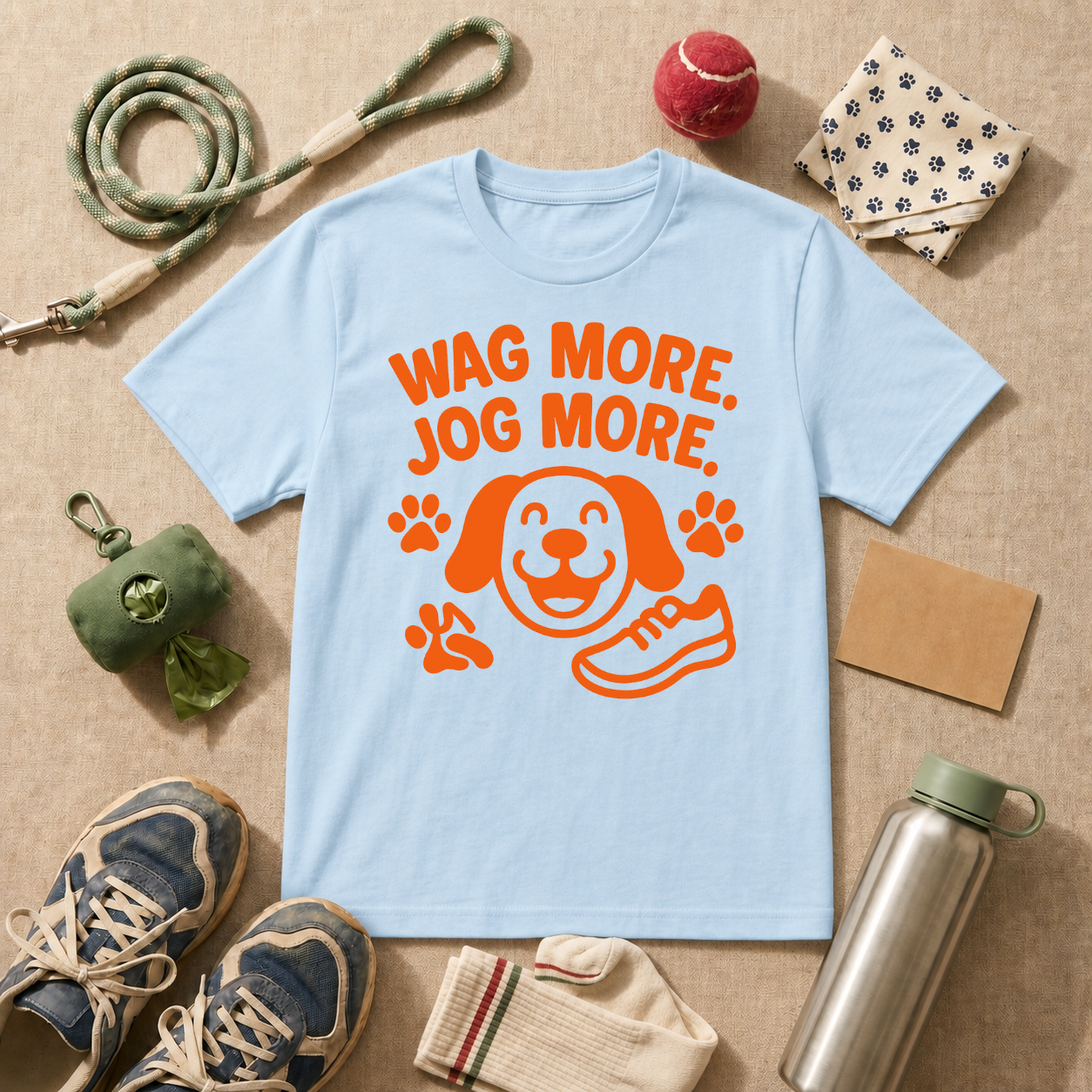 Wag More Jog More T-Shirt