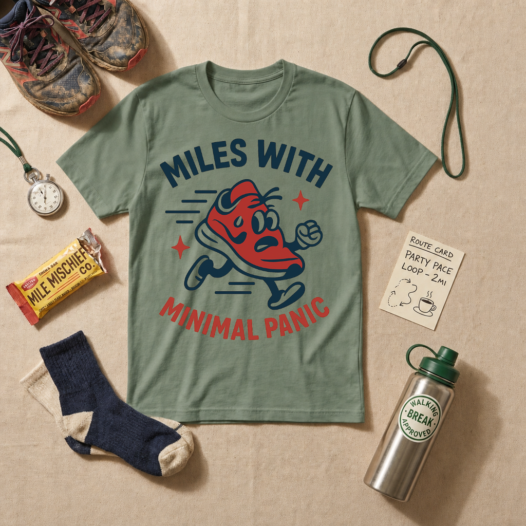 Miles With Minimal Panic T-Shirt - view 1