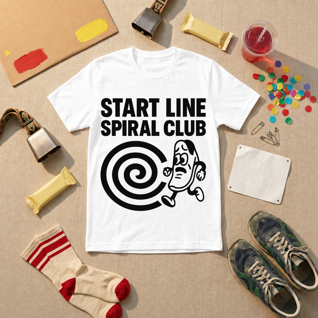 Start Line Spiral Club T-Shirt - view 4