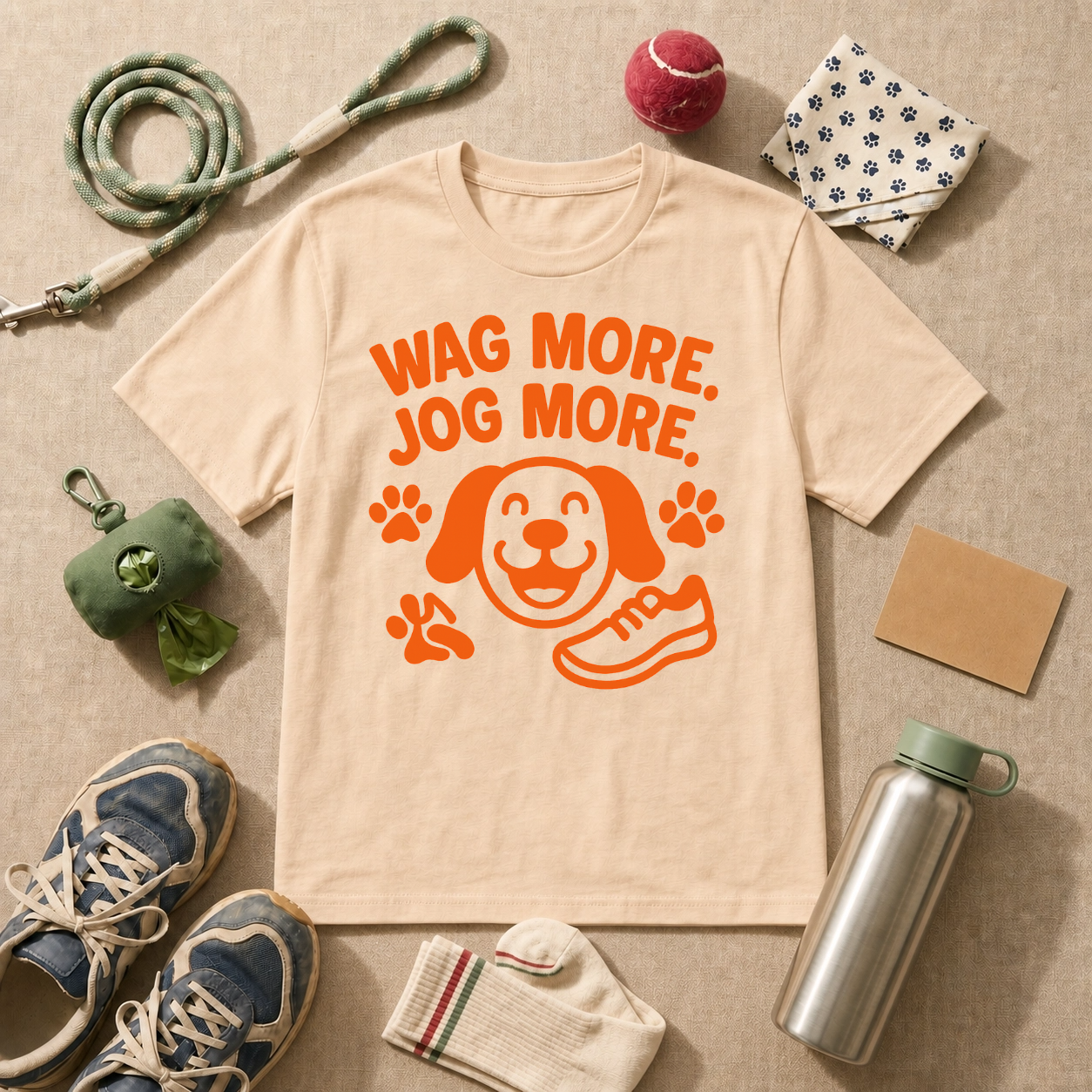 Wag More Jog More T-Shirt