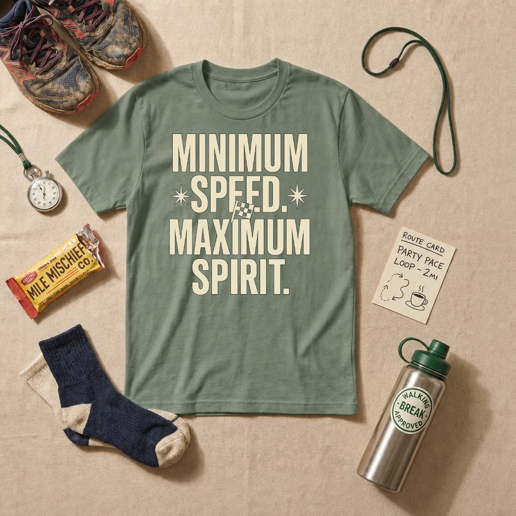 Minimum Speed Maximum Spirit T-Shirt