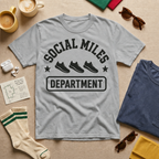 Social Miles Department T-Shirt