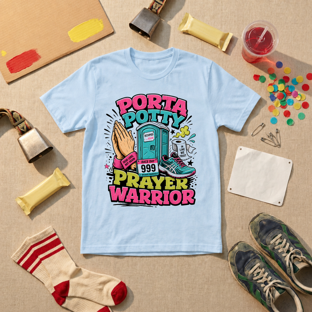 Porta Potty Prayer Warrior