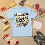 Bibs Nerves Snacks T-Shirt