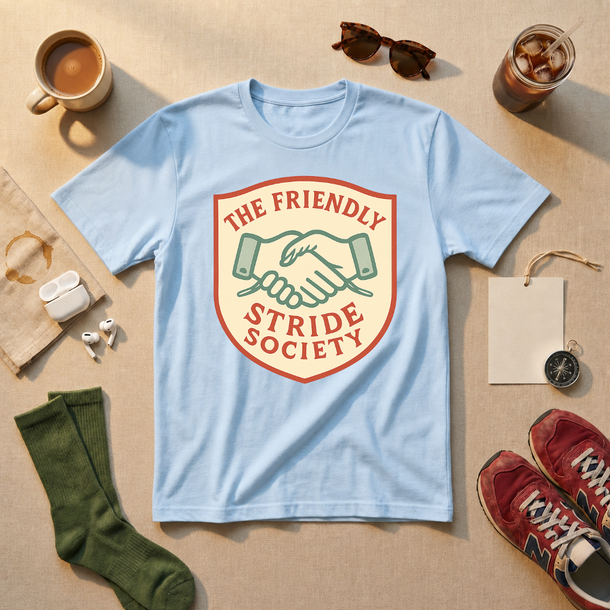 The Friendly Stride Society T-Shirt - view 3