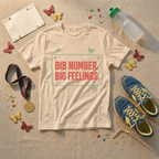 Bib Number Big Feelings T-Shirt - view 4