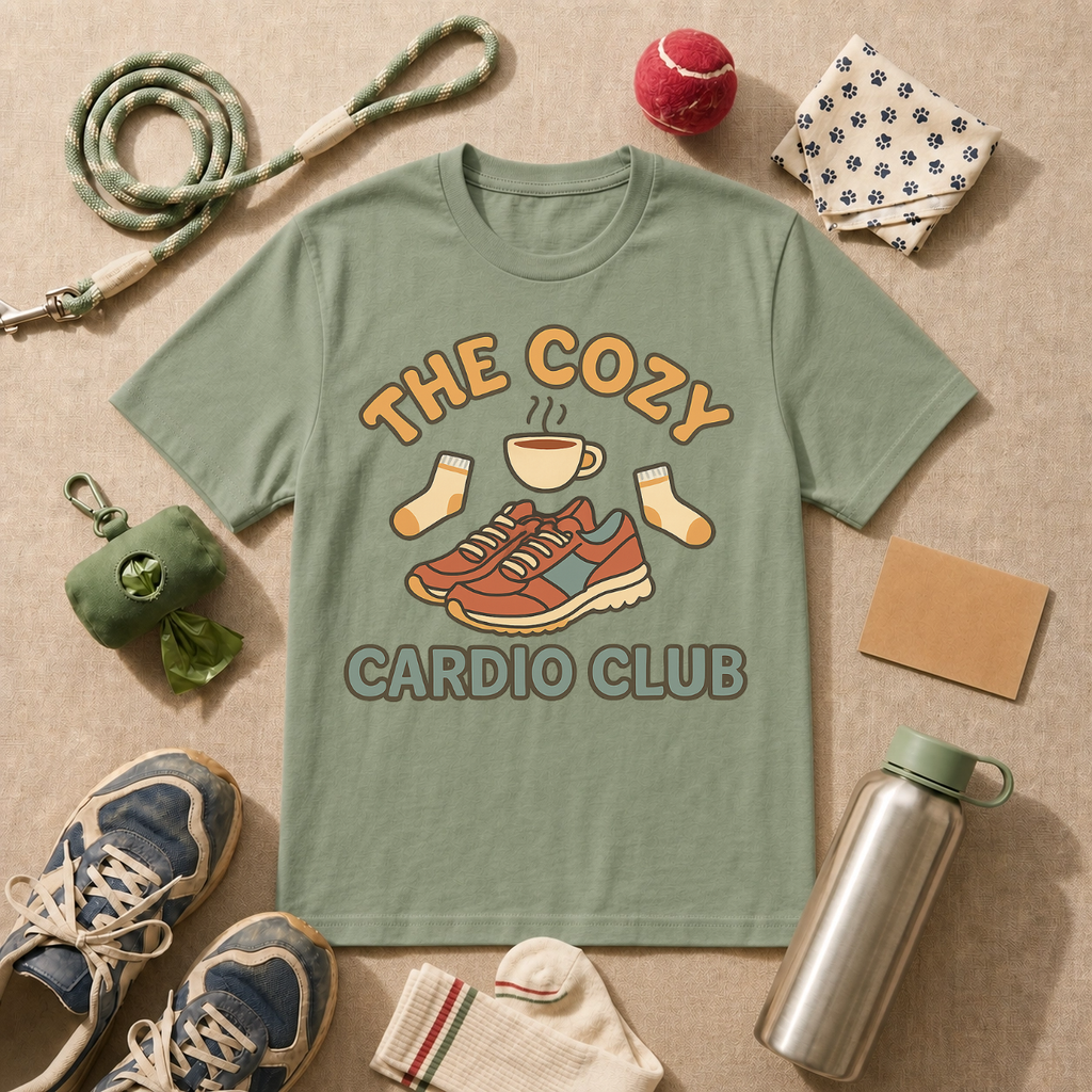 The Cozy Cardio Club T-Shirt - view 1