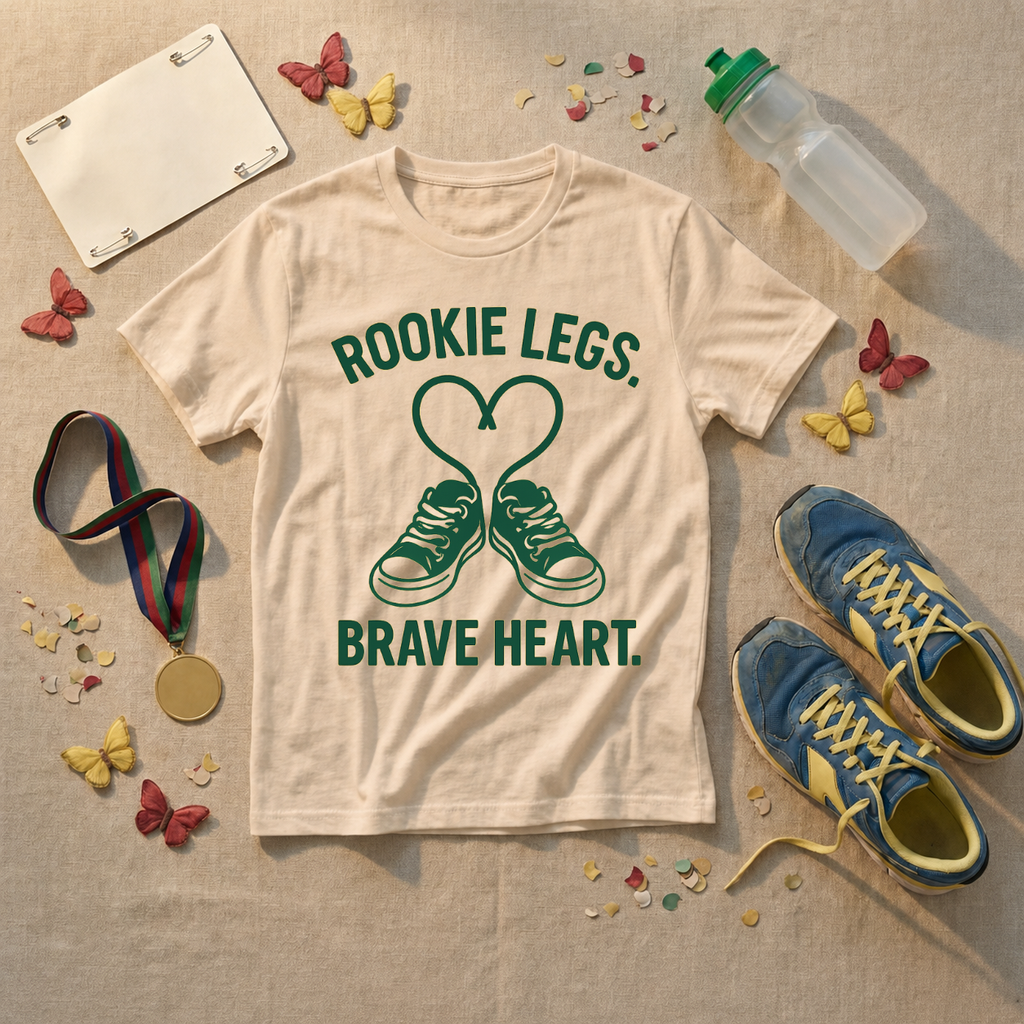 Rookie Legs Brave Heart T-Shirt - view 4