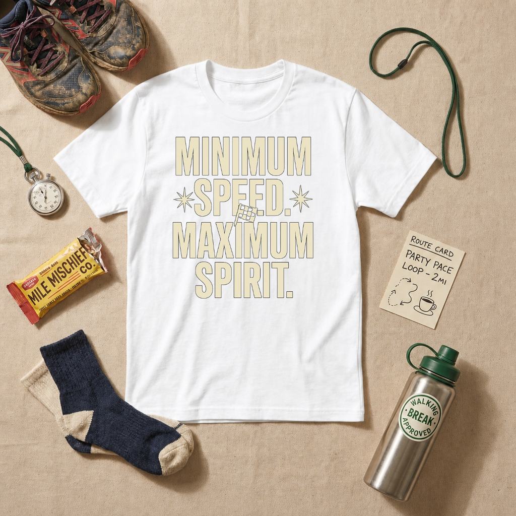Minimum Speed Maximum Spirit T-Shirt