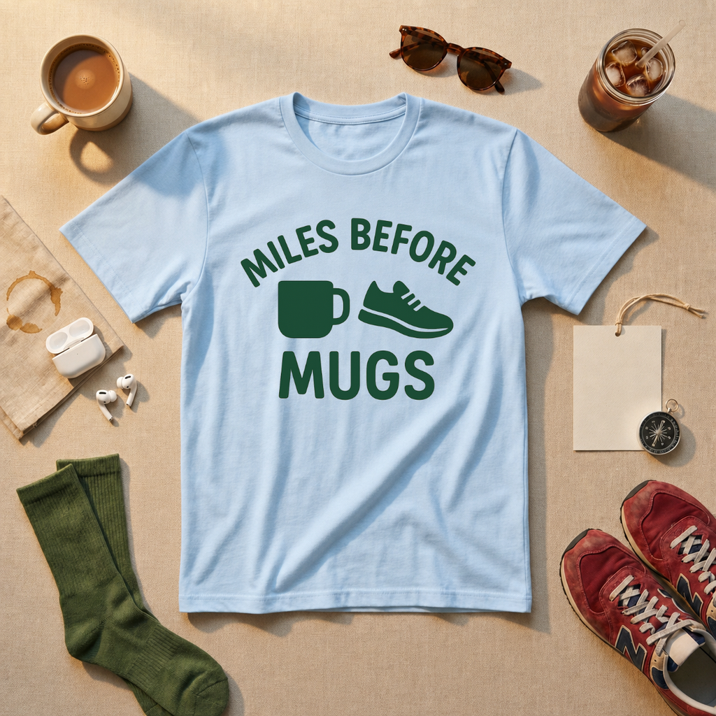 Miles Before Mugs T-Shirt - view 3