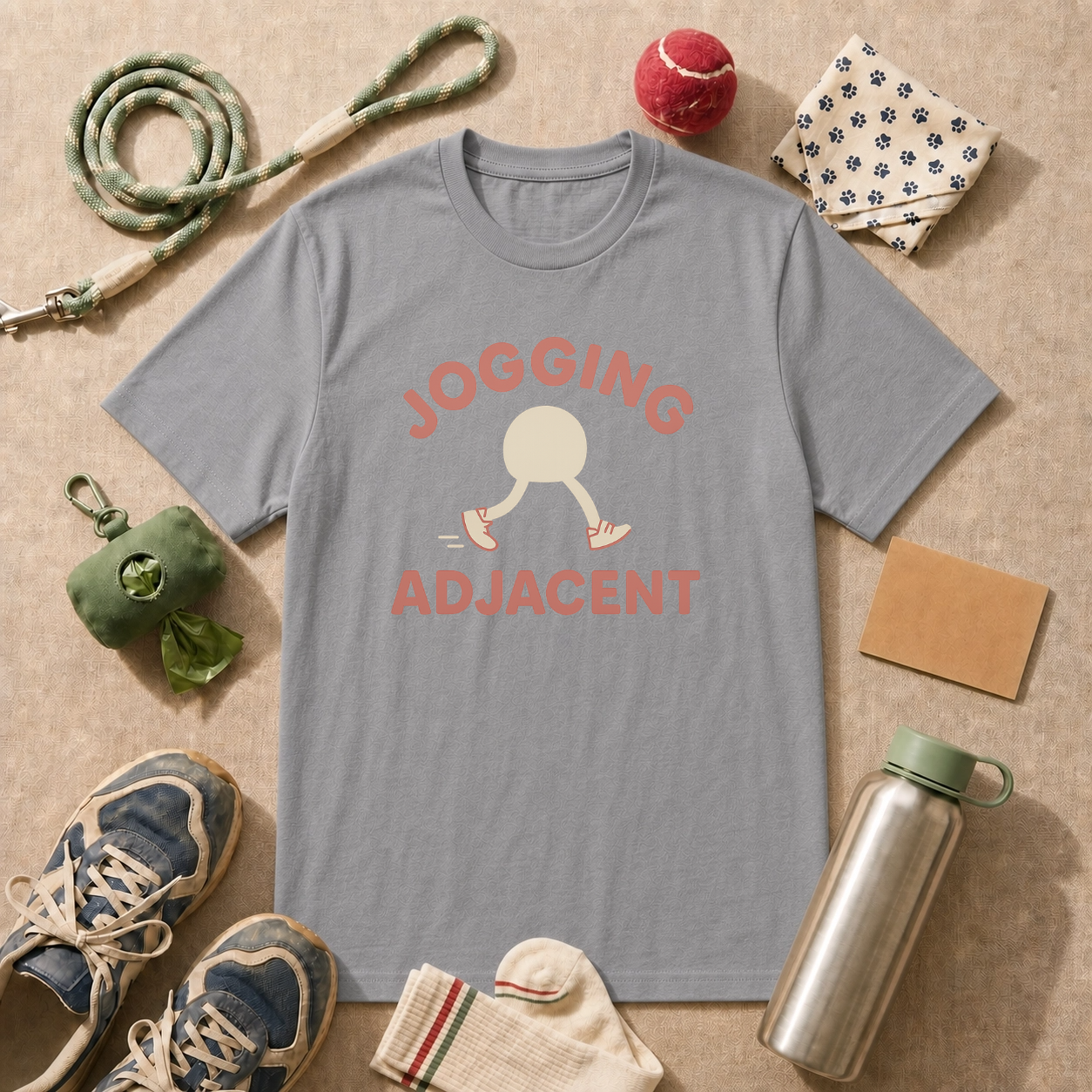 Jogging Adjacent - Sport Grey