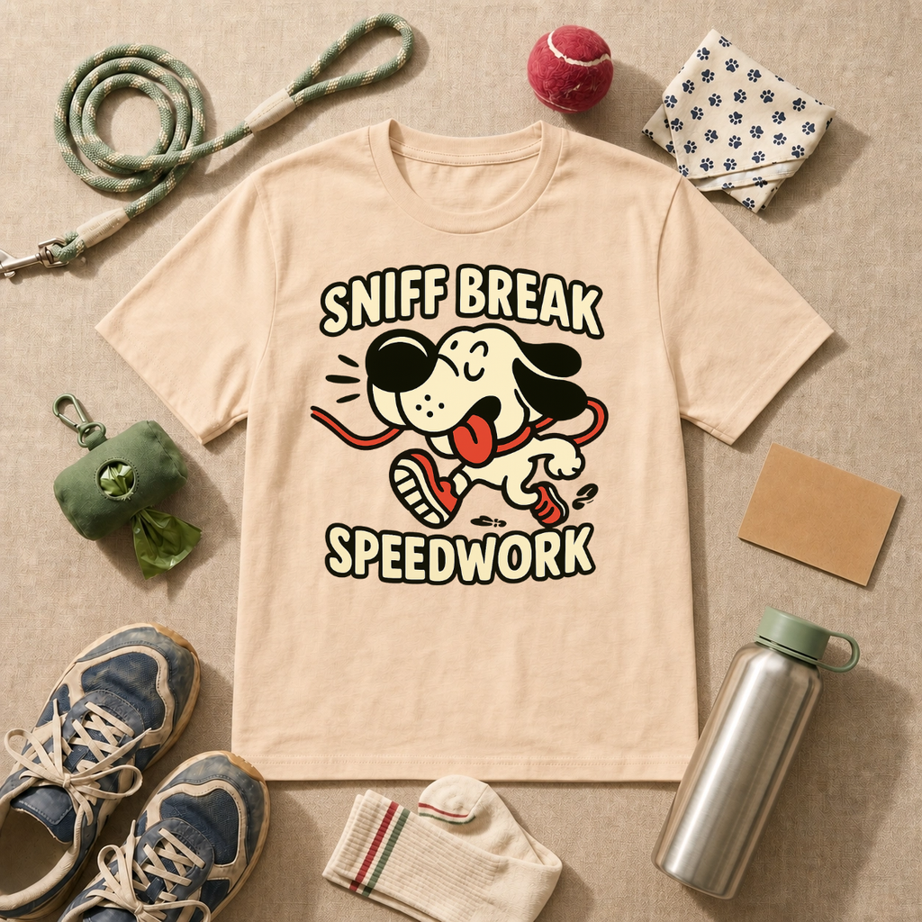 Sniff Break Speedwork T-Shirt