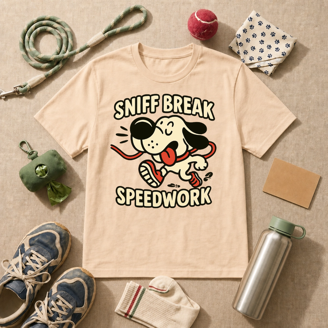 Sniff Break Speedwork T-Shirt
