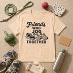 Friends Who Jog Together T-Shirt