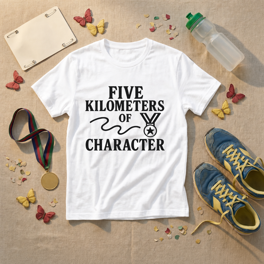 Five Kilometers Of Character T-Shirt - view 5