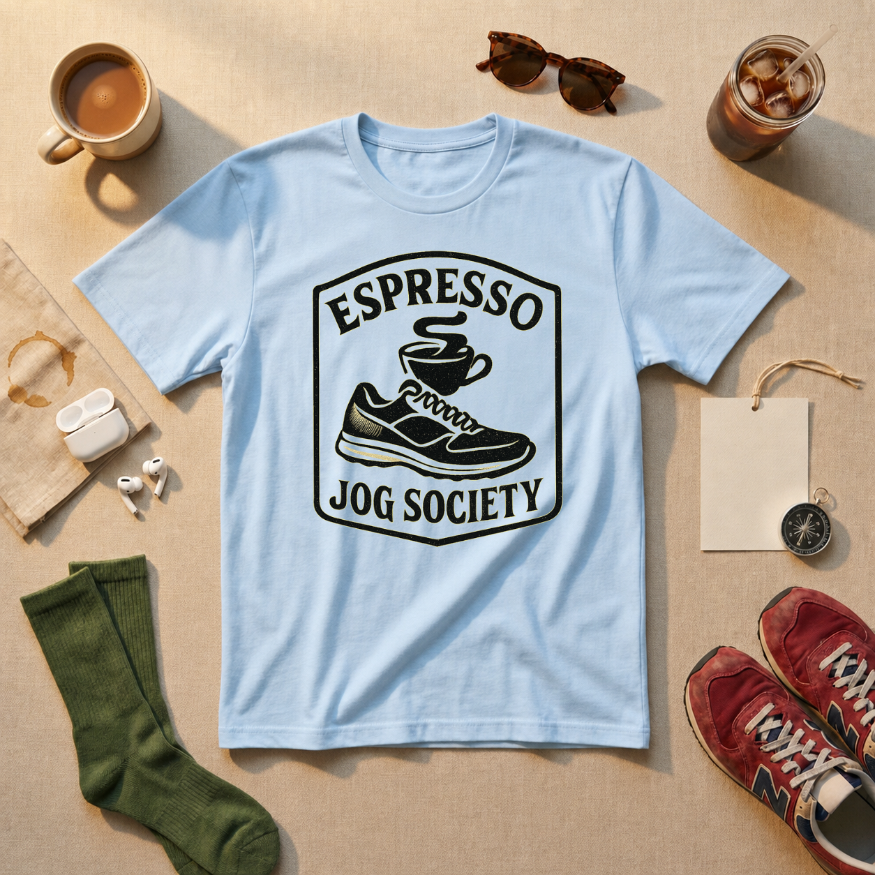 Espresso Jog Society T-Shirt - view 3