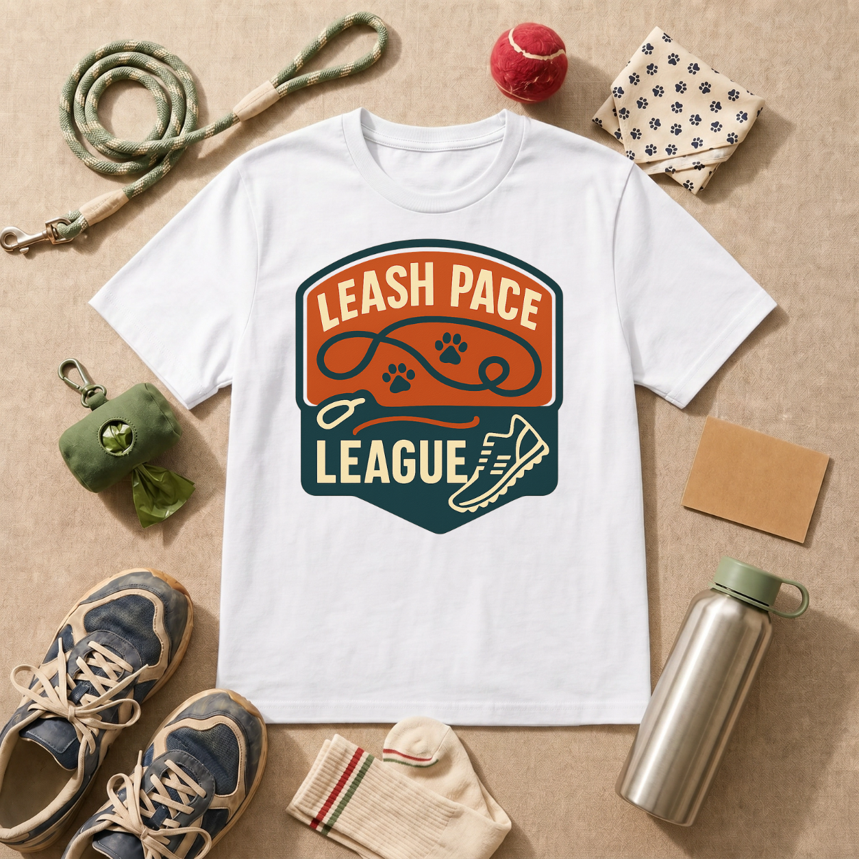 Leash Pace League T-Shirt - view 5