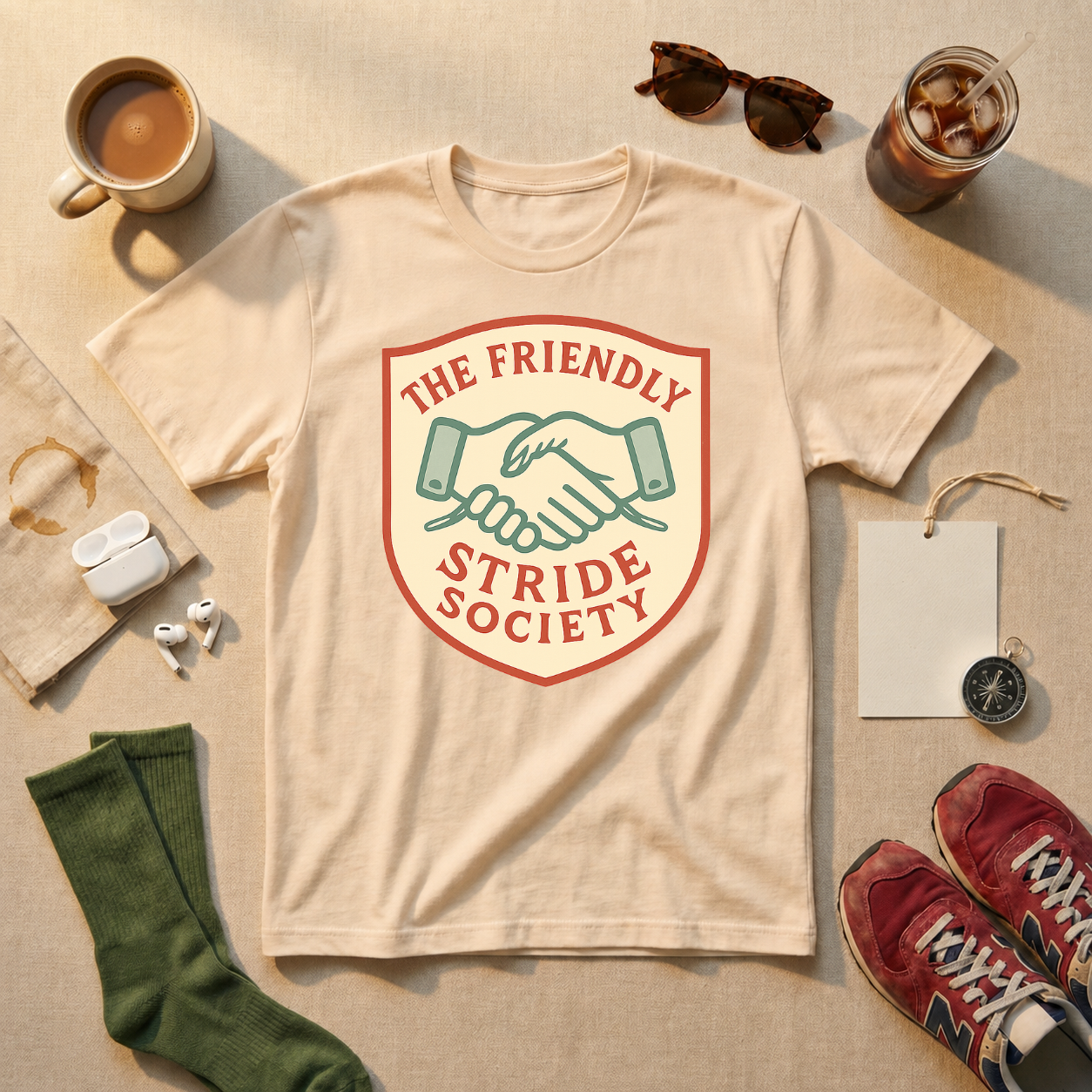 The Friendly Stride Society T-Shirt - view 4