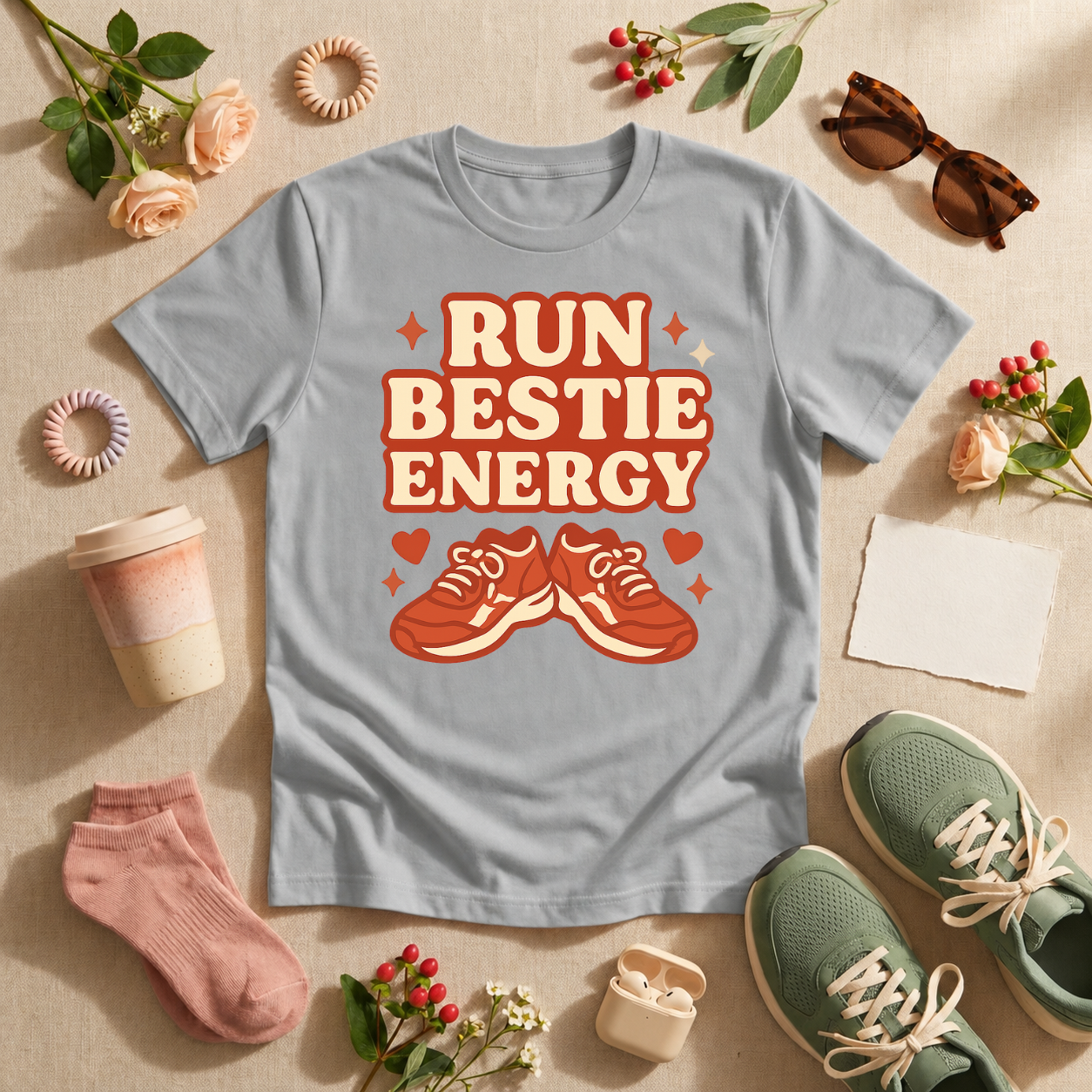 Run Bestie Energy T-Shirt