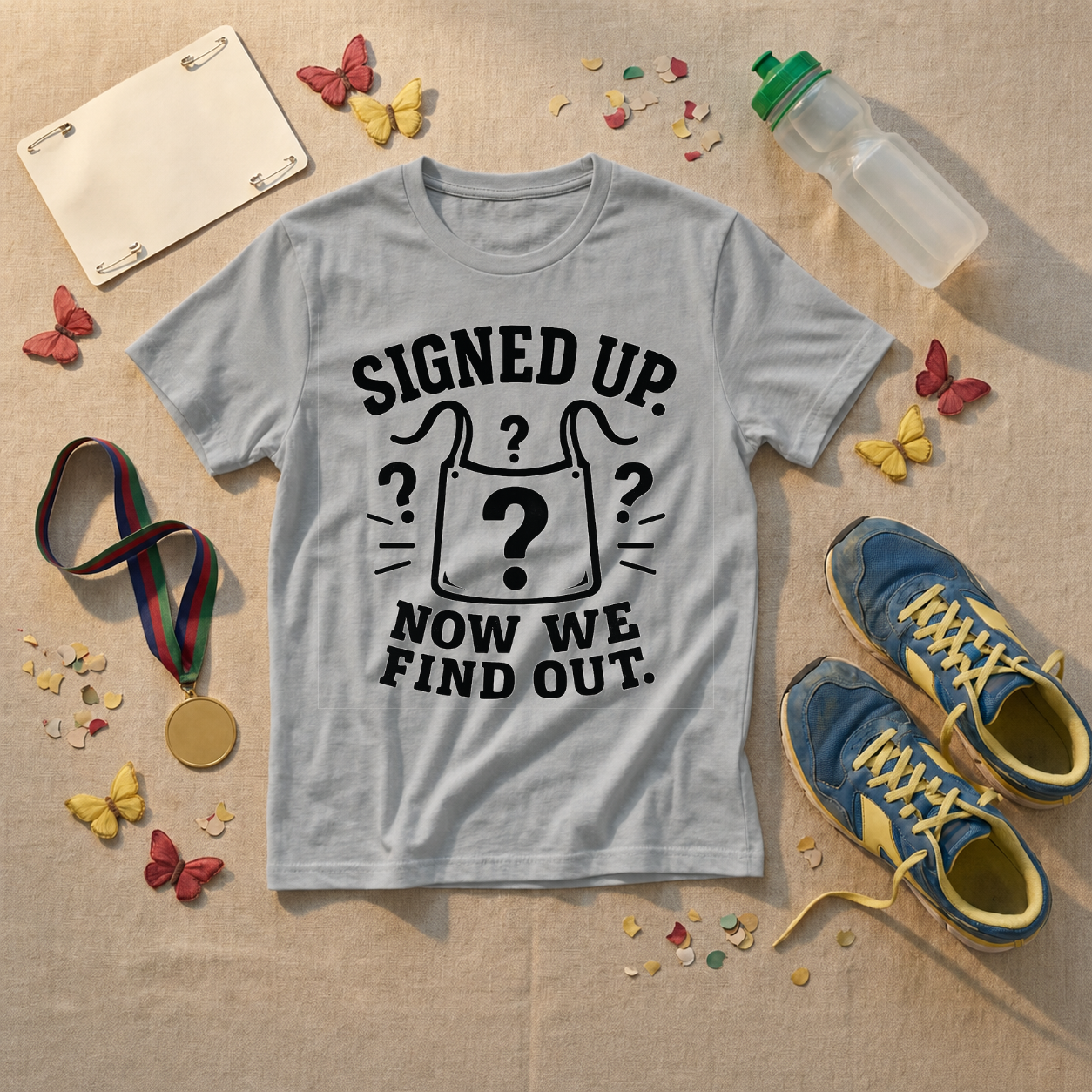 Signed Up Now We Find Out T-Shirt - view 2