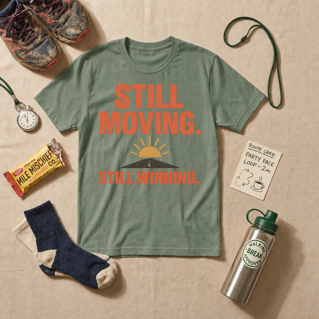 Still Moving Still Winning T-Shirt