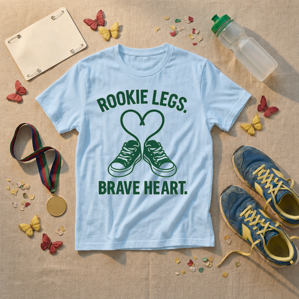Rookie Legs Brave Heart T-Shirt - view 3
