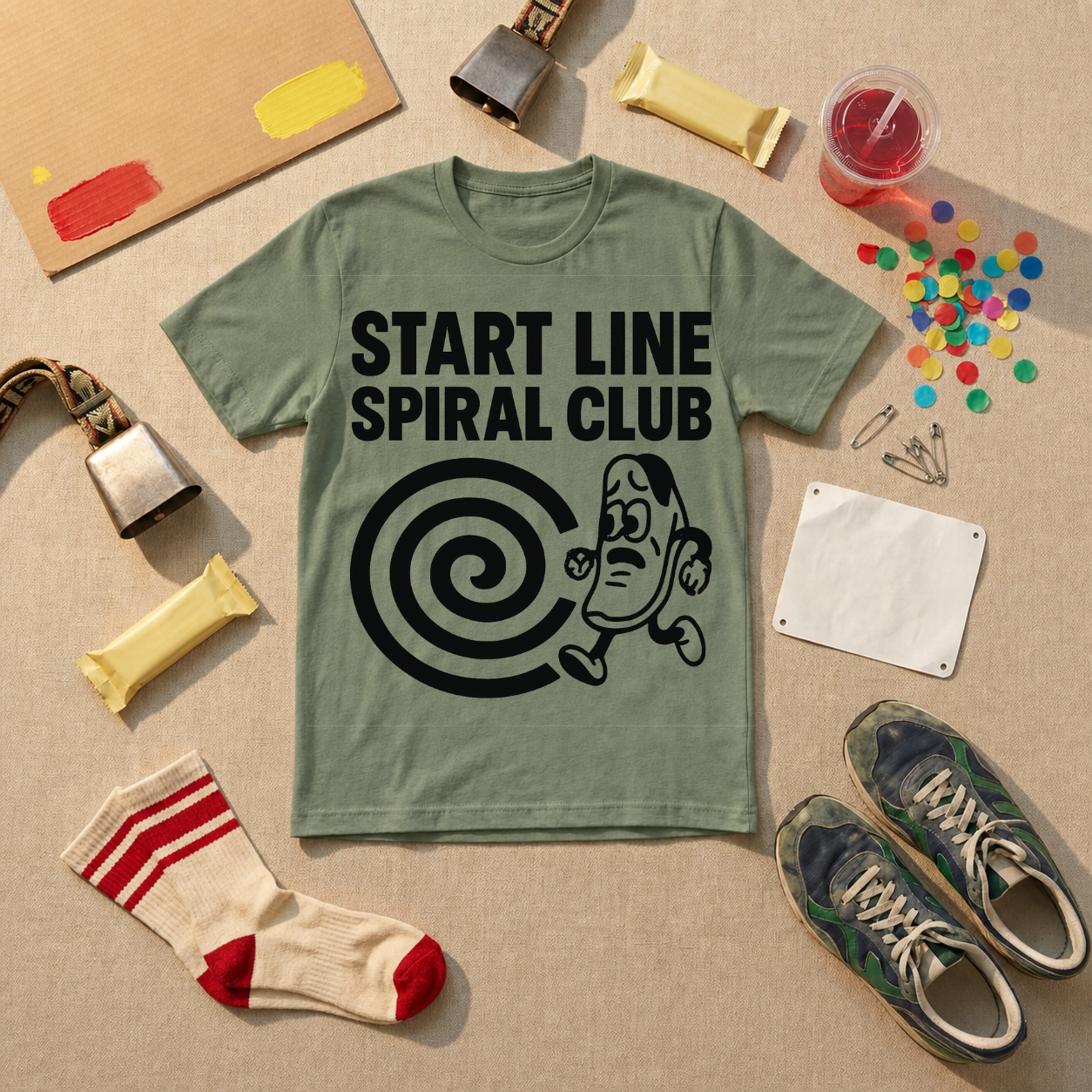 Start Line Spiral Club T-Shirt - view 5
