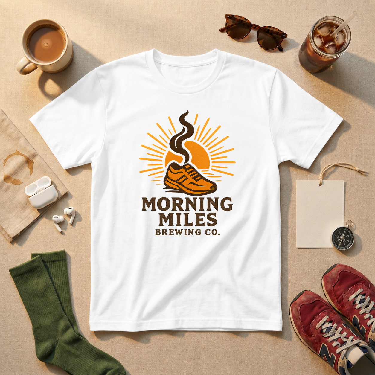 Morning Miles Brewing Co T-Shirt - view 5