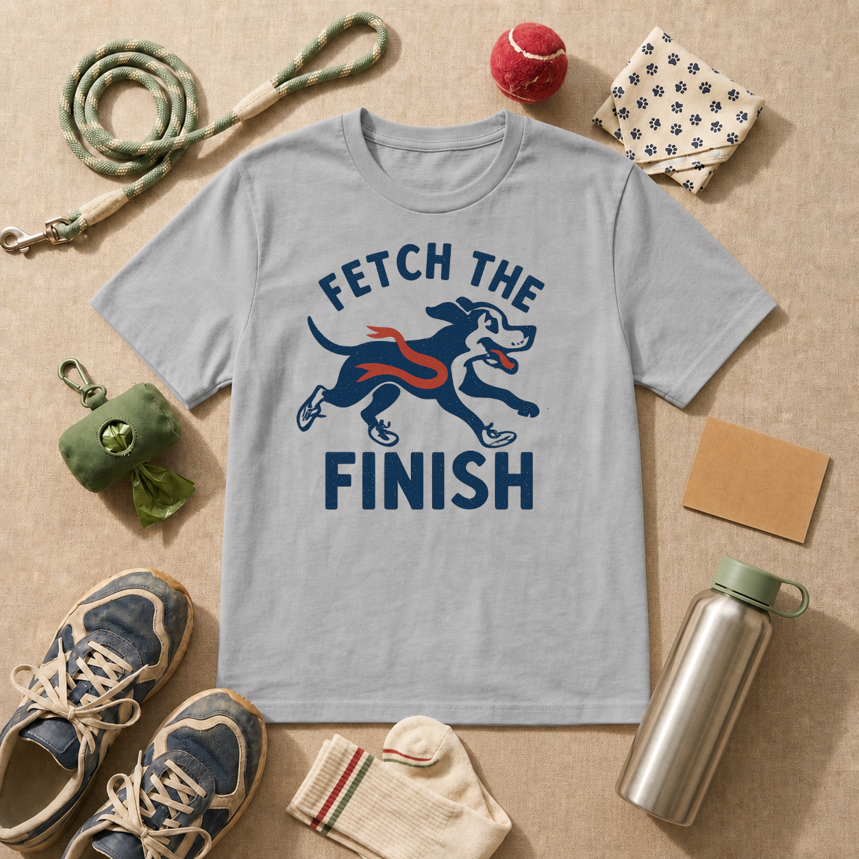 Fetch The Finish T-Shirt - view 1