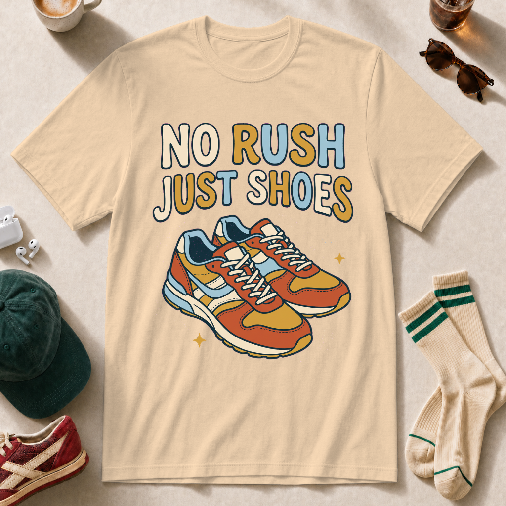 No Rush, Just Shoes