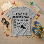 I Read The Training Plan T-Shirt - view 2