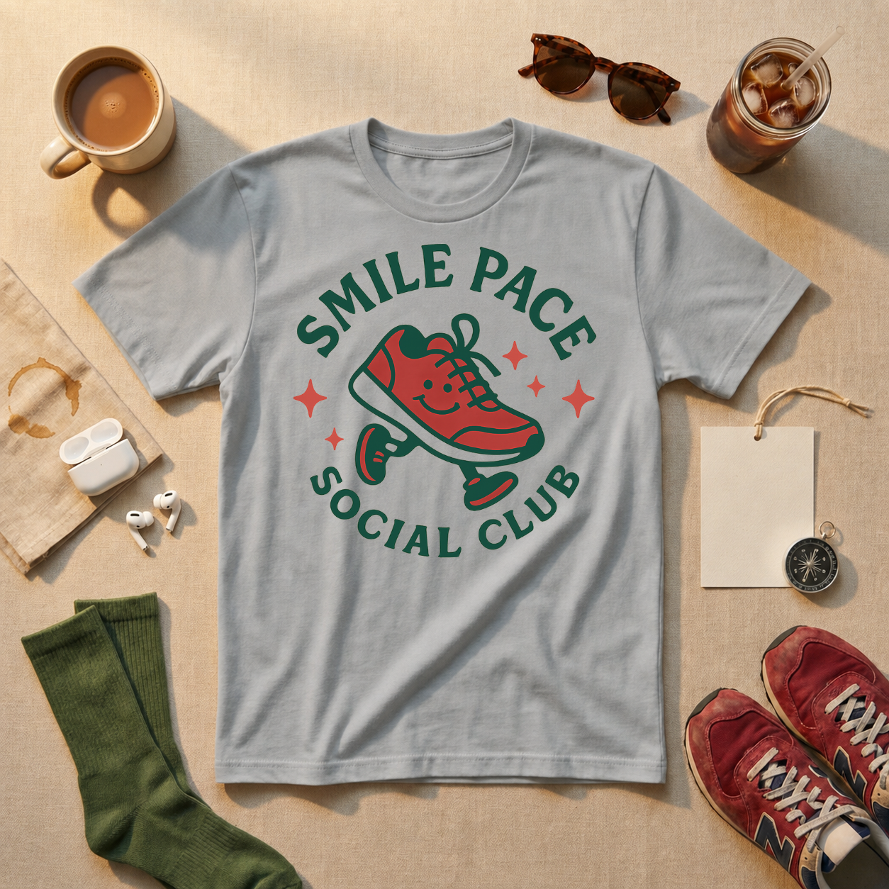 Smile Pace Social Club T-Shirt - view 2