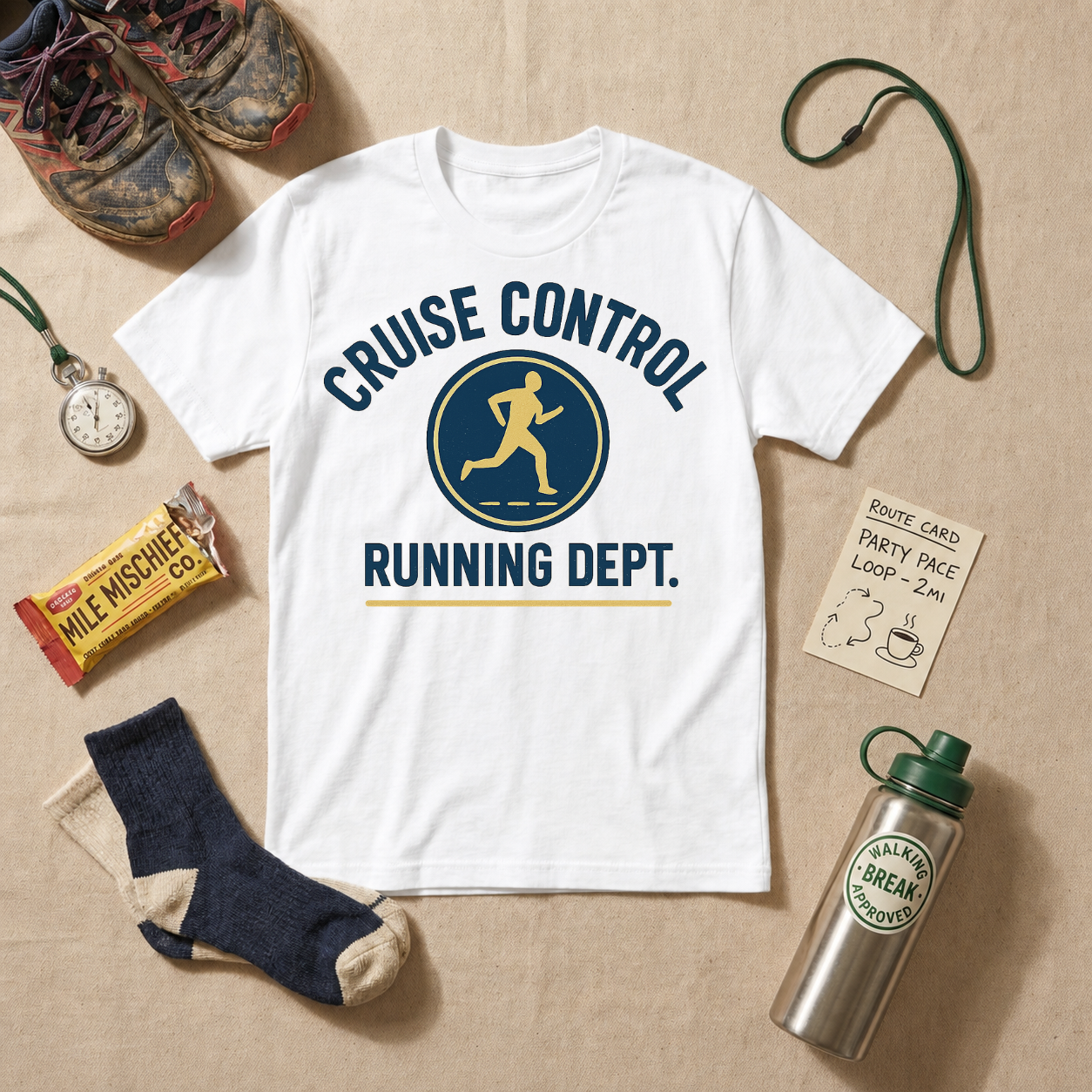 Cruise Control Running Dept T-Shirt - view 5