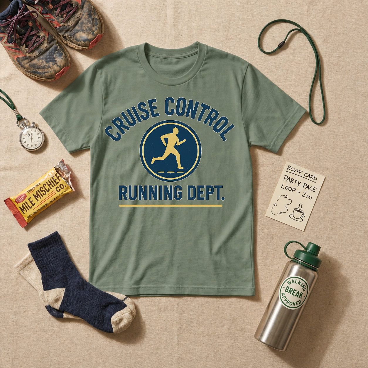 Cruise Control Running Dept T-Shirt - view 1