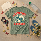 Accidentally A Runner T-Shirt - view 1