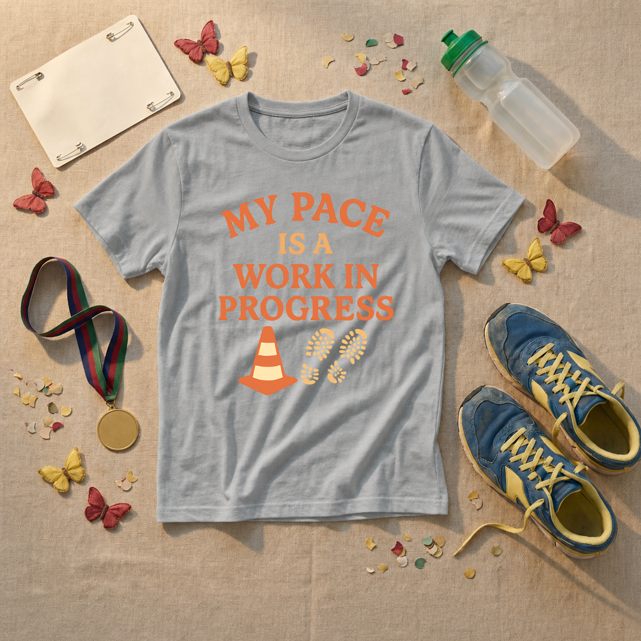 My Pace Is A Work In Progress T-Shirt - view 2