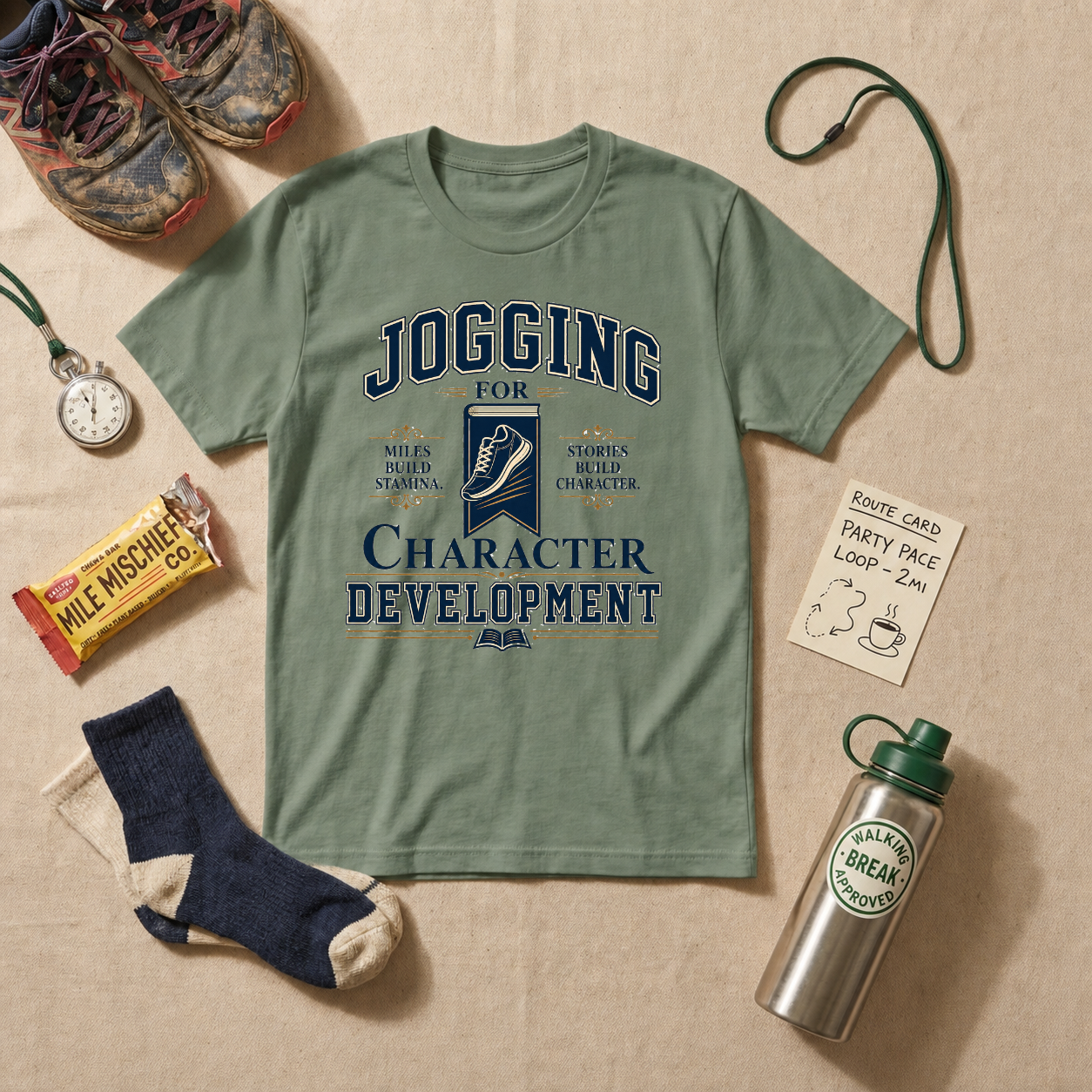Jogging For Character Development