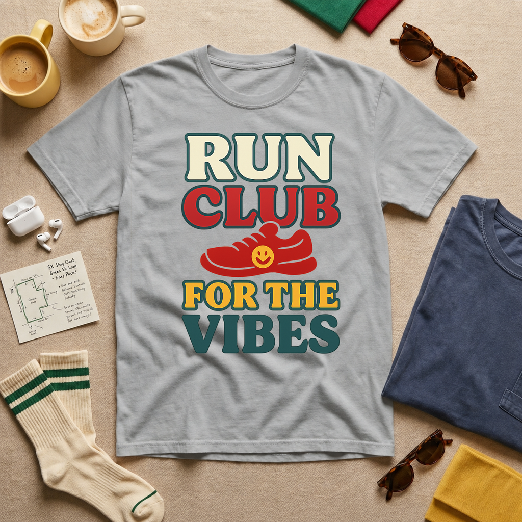 Run Club For The Vibes T-Shirt