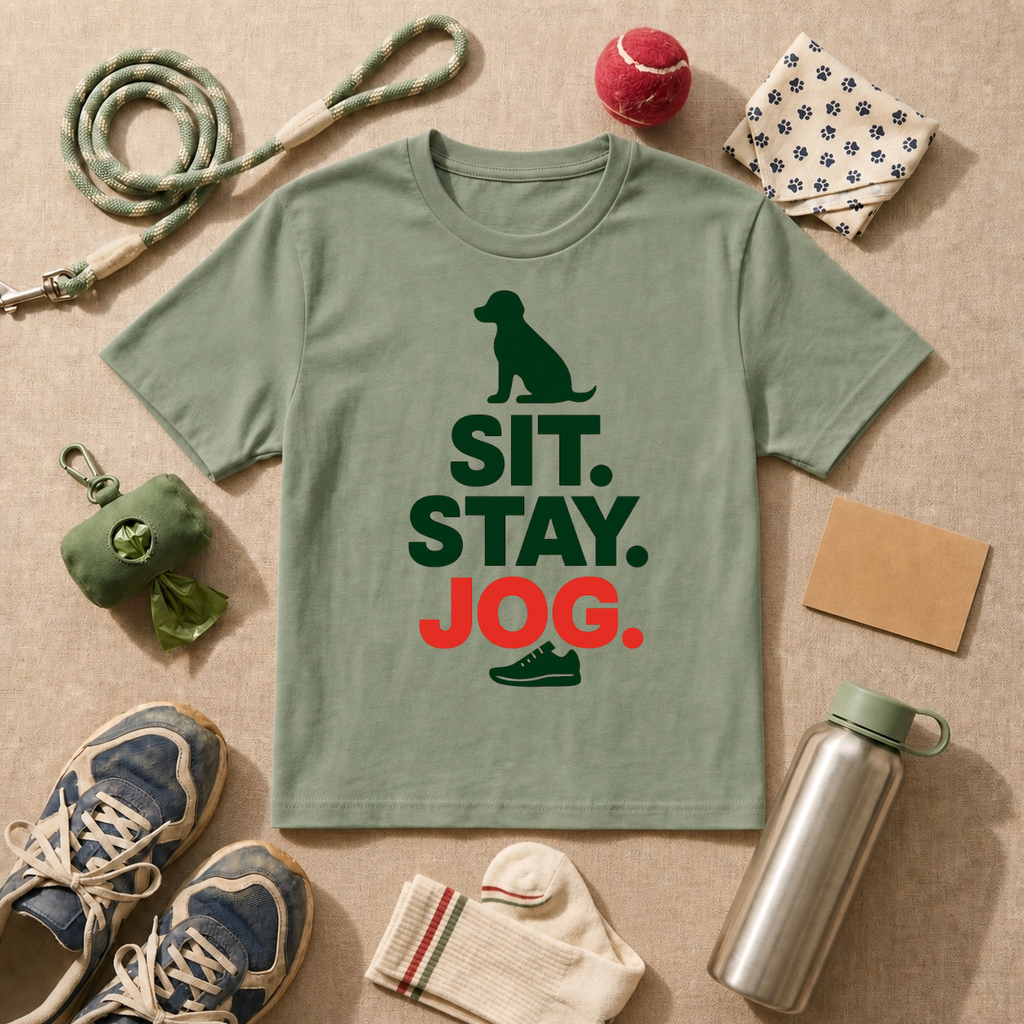 Sit Stay Jog T-Shirt