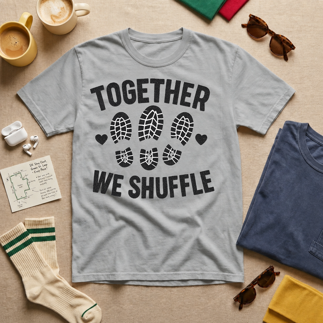 Together We Shuffle T-Shirt - view 2