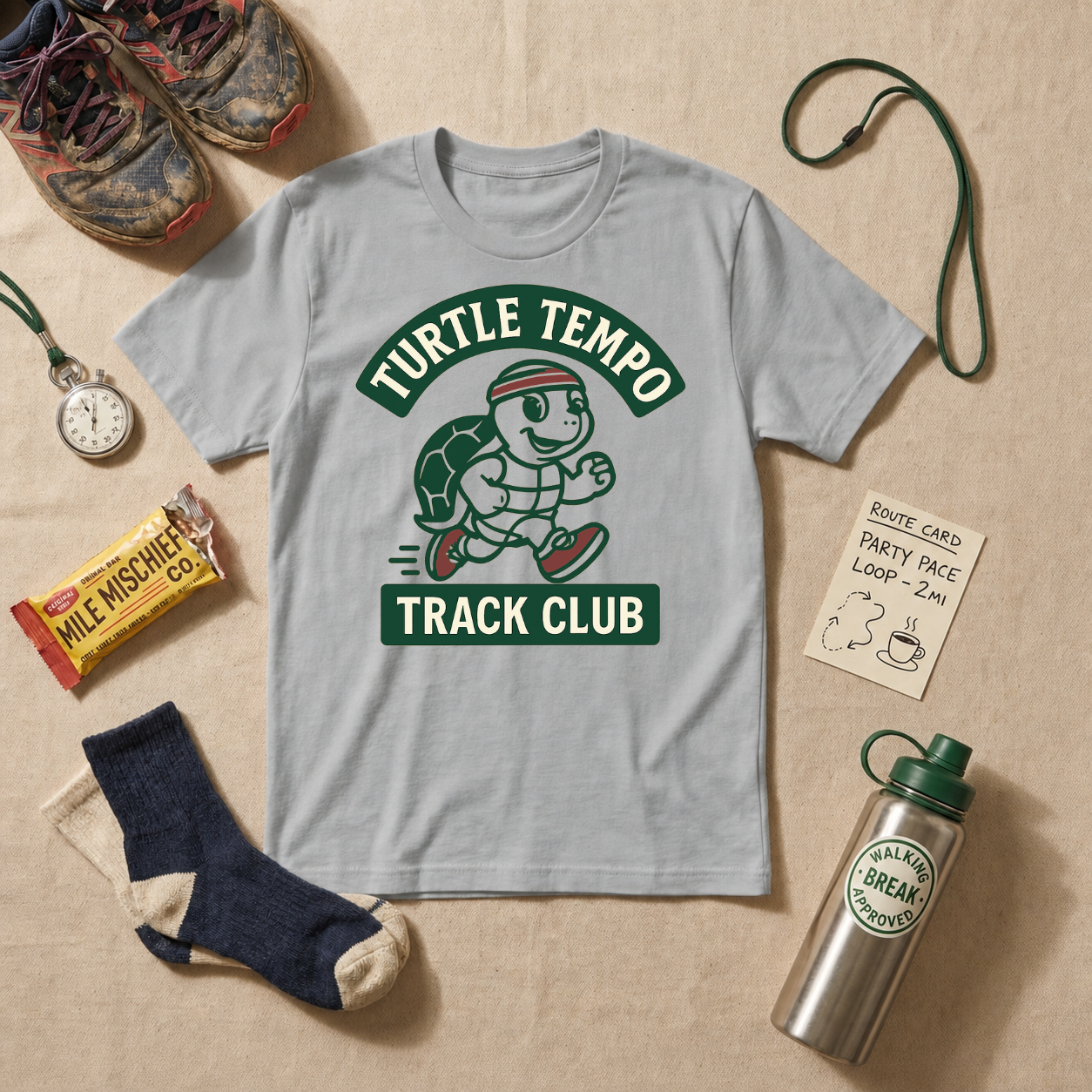 Turtle Tempo Track Club T-Shirt