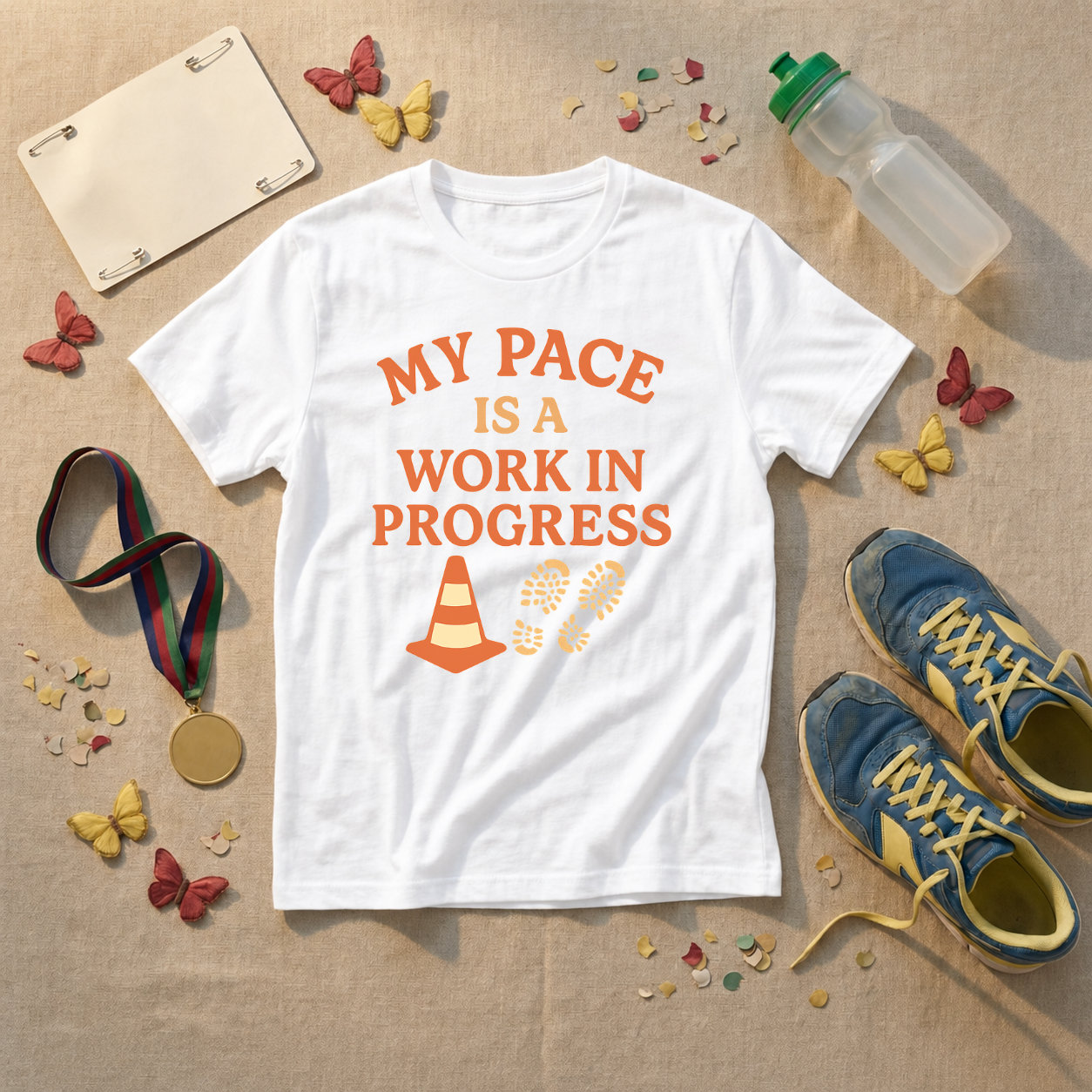 My Pace Is A Work In Progress T-Shirt - view 5